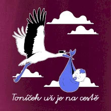 Chlapeček už je na cestě - Vaše jméno