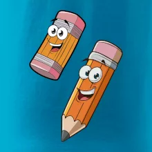 Parové triko - Tužka a guma