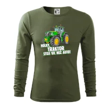 Holky, traktor stojí víc než auto