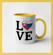 Love Slovenská vlajka