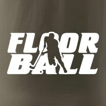 Floorball nápis rovný