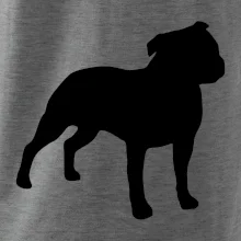 Americký stafordširský teriér  Na prsu