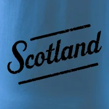 Scotland Vintage nápis