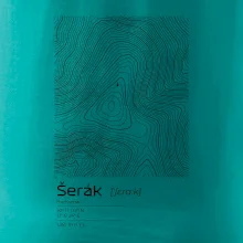 Šerák - vrstevnice v obdélníku