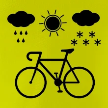 Cyklista za každého počasí