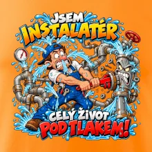 Instalatér celý život pod tlakem komiks