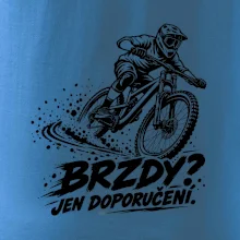 Brzdy jen doporučení - biker v zatáčce