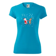 Tancující Santa a sob