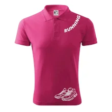 Running nápis šikmo