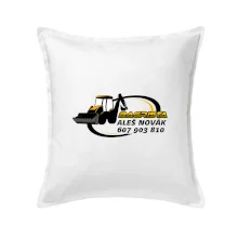 Bagrista v kruhu - vlastní nápis