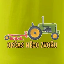 Traktor občas něco zvoře