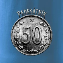 Padesátník 1963 - 1978 s nápisem