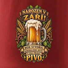Narozen v září! Pivo