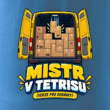Mistr v tetrisu pro dodávky