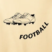 FOOTBALL nápis šikmo