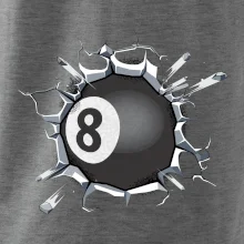 Kulečníková koule v triku