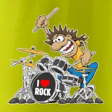 I love rock bubeník