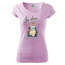 Já dřu, aby moje kočka mohla relaxovat