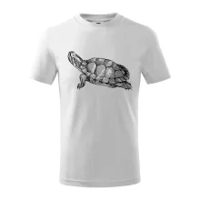 Tužkou kreslená želva