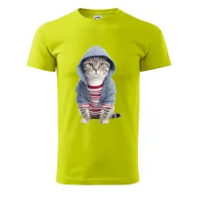 Kočka v pruhovaném triku