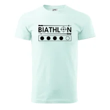 Biathlon terč a hůlky