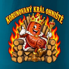 Korunovaný král ohniště