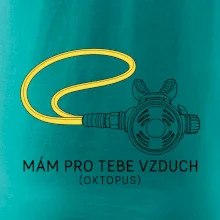 Mám pro tebe vzduch záložní regulátor se žlutou hadicí