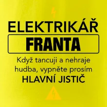 Jméno - Elektrikář - hlavní jistič
