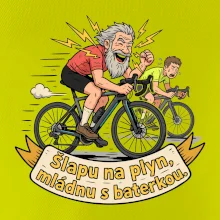 Šlapu na plyn, mládnu s baterkou