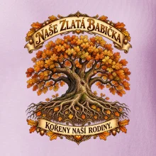 Naše zlatá babička kořeny naší rodiny dub