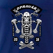 Lebka motorkář opravář