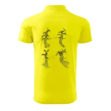 Zkroucený stožár vysokého vedení