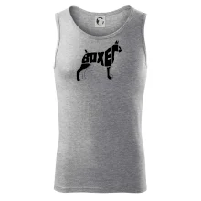 Boxer nápis v těle Boxer nápis v těle