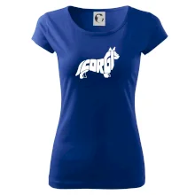 Corgi - nápis v těle