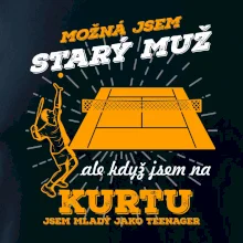 Tenista - možná jsem starý muž
