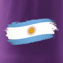 Argentina vlajka okousaná