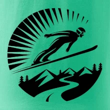 Skokan černý v kruhu