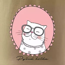 Pyšná kočka růžová