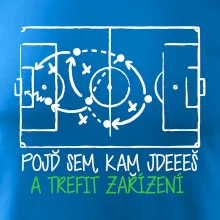 Pojď sem, kam jdeš a trefit zařízení