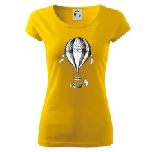 Horkovzdušný balón  kreslený