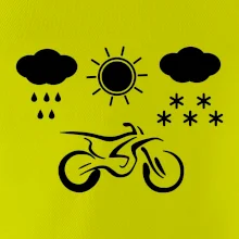 Motorkář za každého počasí - enduro