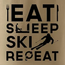 Eat sleep ski repeat