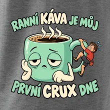 Ranní káva první crux dne