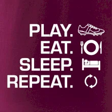 Play Eat Sleep Repeat fotbal