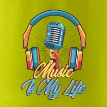 Music is my life sluchátka