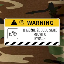 Warning mluvení - Ryby