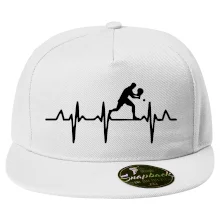 EKG stolní tenista stojící