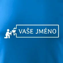 Instalatér - jméno v rámečku