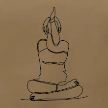 Jóga v sedu jedním tahem