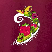 Milkshake vlak kreslený (Pecka design)